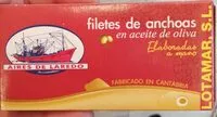 Mängden socker i Filetes de anchoa