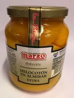 Mängden socker i Melocoton en Almibar Extra