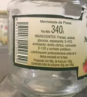 Mängden socker i Mermelada