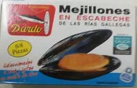 Mängden socker i Mejillones en escabeche