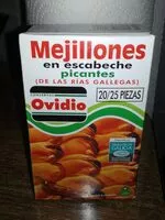 Mängden socker i Mejillones en escabeche picantes