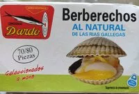 Mängden socker i Berberechos al natural