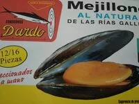 Mängden socker i Mejillones al natural