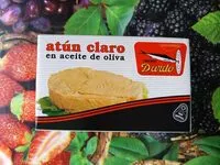 Mängden socker i Atún claro en aceite de oliva