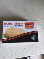 Mängden socker i Atún claro en aceite de oliva
