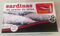 Mängden socker i Sardinas en aceite de oliva