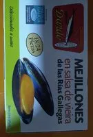 Mängden socker i Mejillones en salsa de vieira