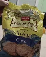 Mängden socker i Galleta con avena y coco