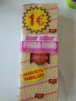 Mängden socker i galletas asinez biscuits desde. since 1958