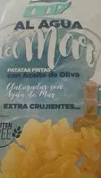 Mängden socker i Patatas fritas con aceite de oliva al agua de mar