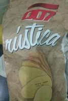 Mängden socker i Rústicas