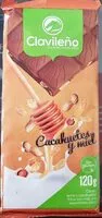 Mängden socker i Chocolate con cacahuetes y miel