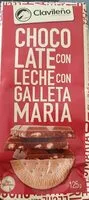 Mängden socker i Chocolate con leche con galleta Maria