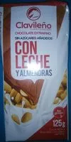 Mängden socker i chocolate con leche y almendras
