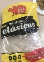 Mängden socker i Patatas fritas clasicas