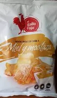 Mängden socker i Patatas Fritas Sabor Miel y Mostaza