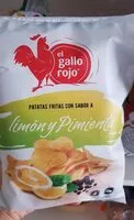 Mängden socker i Patatas fritas limon y pimiento