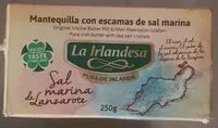 Mängden socker i Mantequilla con escamas de sal marina