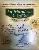 Mängden socker i Mantequilla con sal marina en porciones