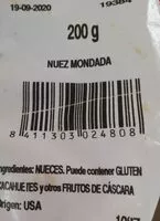 Mängden socker i Nuez mondada