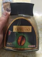 Mängden socker i Café soluble espresso