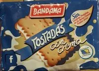 Mängden socker i Tostadas con crema