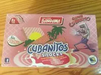 Mängden socker i Cubanitos snacks