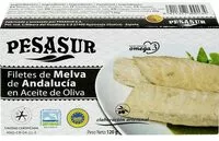 Mängden socker i Filetes de melva