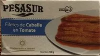 Mängden socker i PESASUR Filetes de Caballa en Tomate