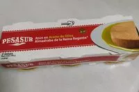 Mängden socker i Atún en aceite de oliva