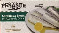 Mängden socker i PESASUR Sardinas al limon en aceite de oliva