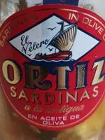 Mängden socker i Ortiz sardinas a la antigua