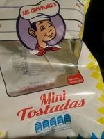 Mängden socker i Mini tostadas