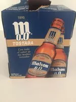 Mängden socker i Mahou 0,0 tostada