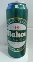 Mängden socker i Mahou Clásica