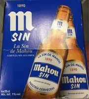 Mängden socker i Cerveza sin alcohol