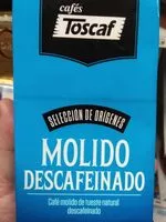 Mängden socker i Café molido de tueste natural descafeinado