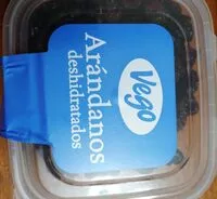 Mängden socker i Arándanos deshidratados