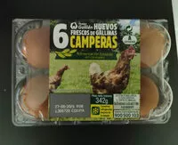 Mängden socker i Huevos Frescos de Gallinas Camperas
