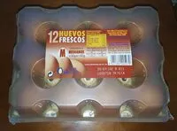 Mängden socker i Huevos frescos medianos