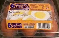 Mängden socker i 6 huevos cocidos