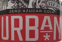Mängden socker i Urban zero azúcar cola