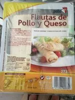 Flautas de pollo y queso