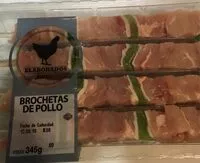 Mängden socker i Brochetas de pollo