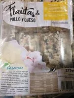 Mängden socker i Flautas de pollo y queso