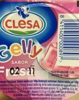 Mängden socker i Gelatina Clesa sabor fresa