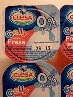 Mängden socker i Gelly 0% sabor fresa
