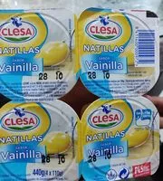 Mängden socker i Natillas sabor vainilla