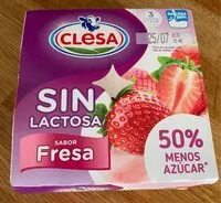 Mängden socker i Yogur fresa Sin Lactosa