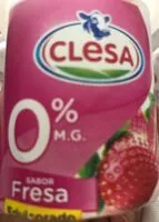 Mängden socker i Yogur Fresa Edulcorado 0%